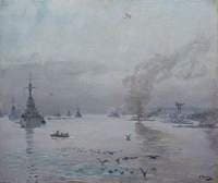 The Fleet: A Misty Day, the Firth of Forth