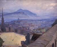 View of Edinburgh from the Castle
