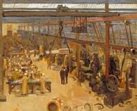 Scene at a Clyde Shipyard, Messrs. William Beardmore & Co.