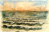 Sunset on the Sea