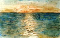 Sunset on the Sea