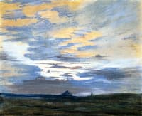 Study of the Sky at Sunset