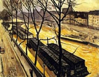 Paris in Winter, The Quai Bourbon
