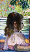 Child's Head in Profile