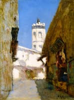The Rue des Blondeurs in Algiers