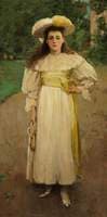 Portrait of a Girl in White