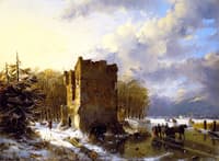 Winter Scene, Holland