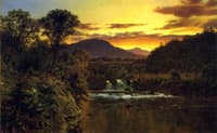 Sunset on White Mountains
