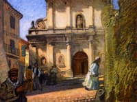 Place de l'Église in Avignon