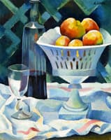 Still Life with Bowl of Fruit