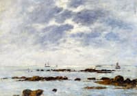 Seascape at St. Vaast-la Hougue (Manche)