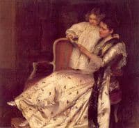 Mrs. Noel Guinness And Her Daughter Margaret