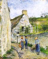 Rue des Roches at Velhermeil, Auvers-sur-Oise