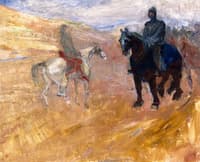 Two Horsemen in Armor