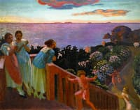 Twilight at Hortensias