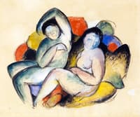 Two Female Nudes
