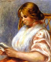 Reader in a Caned Chair