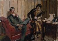 The Little Tea Party: Nina Hamnett and Roald Kristian