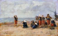 Fisherwomen on the Beach at Berck
