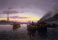 The Banks of the Seine in Paris