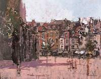 The Rue de la Boucherie with the Church of St Jacques, Dieppe