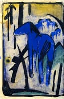 The Mother Mare of the Blue Horses Ii