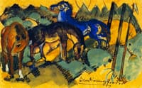 Red Indian Horses
