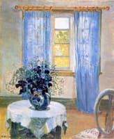 Interior with Clematis