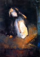 Woman by the Chimney Fire