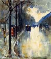 Berlin Street in Late Fall