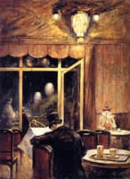 Evening at Café Bauer