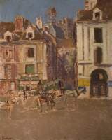 La Rue Notre Dame and the Quai Duquesne, Dieppe