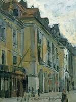 Les arcades de la poissonerie, quai Duguesne, Dieppe, France