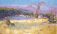 Chagford, Devon, across Fields