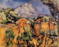 Mont Sainte-Victoire Seen from the Bibemus Quarry