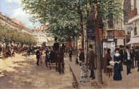 Paris Street Scene