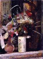 Flowers on the Mantel