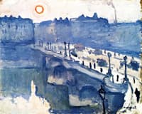 The Seine at Pont-Neuf, Fog Effect