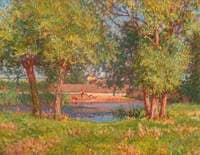 Heath Pond, Leighton Buzzard, Bedfordshire