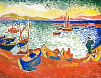 Boats in the Port of Collioure