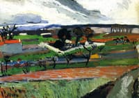 Landscape in the Ile-de-France