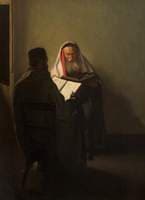 A Corner of the Talmud School