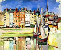 Old Houses along the Honfleur Basin