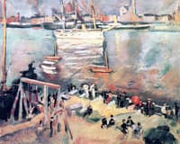 The Entry of a Sloop into the Port of Antwerp