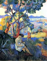 Saint-Tropez Seen from the Villa Demière