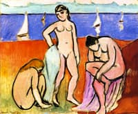 Three Bathers