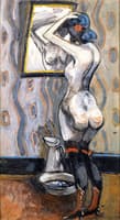 Nude in Front of a Mirror