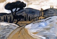 Landscape near Eygalières