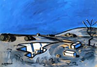 Landscape (Blue)
