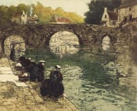 Washerwomen at Quimper
